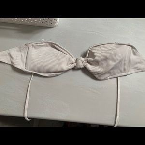 Bandeau bikini top